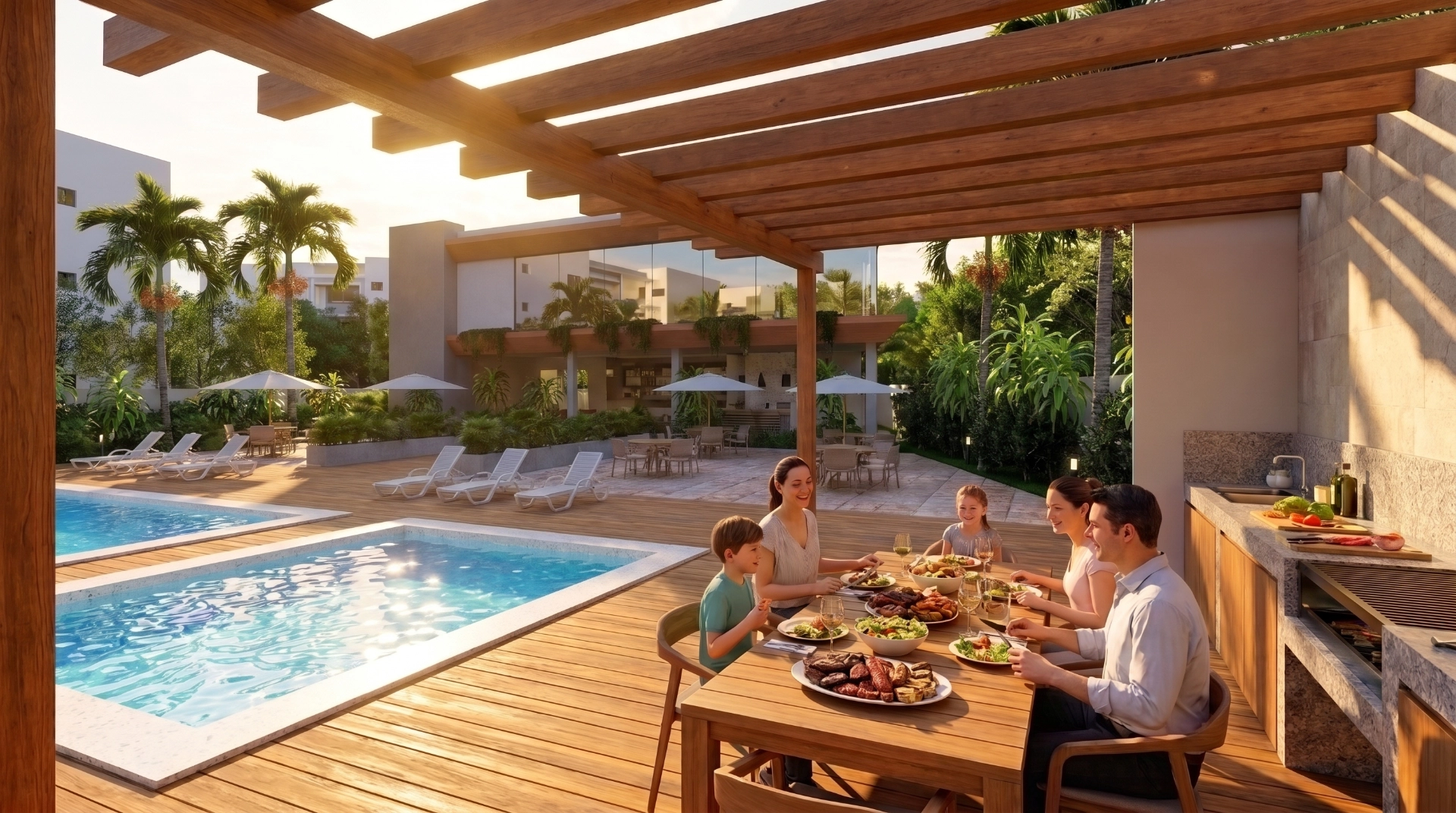 Área BBQ y Picnics